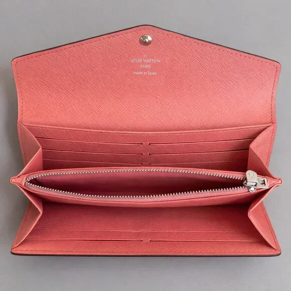 Louis Vuitton Epi Sarah Long Wallet – Corail (2014) Made in Spain w/ Dust Bag - Picture 10 of 14